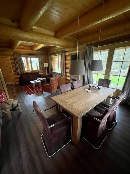 Unieke Houten Villa Met Sauna In Twente - 6P Den Ham Exterior photo