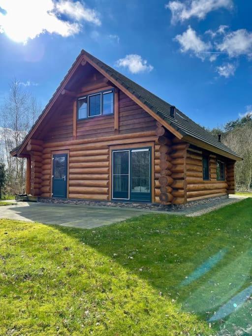 Unieke Houten Villa Met Sauna In Twente - 6P Den Ham Exterior photo
